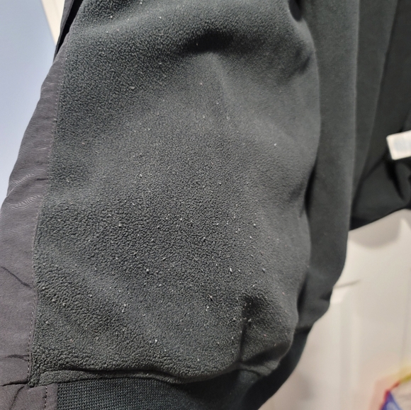 Lands End Mens Puffer Jacket Full Zip Up Long Sleeves Pockets Black Size XXL - Picture 11 of 16